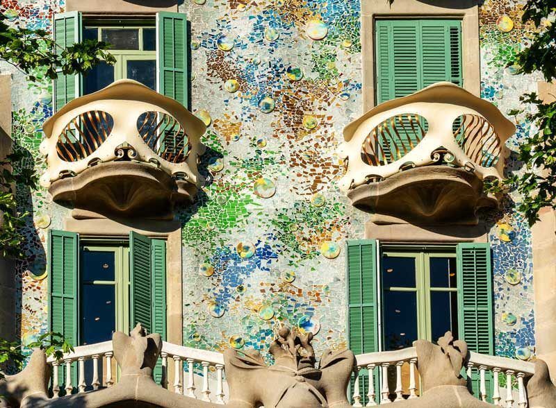 Detalle de la fachada de la Casa Batlló | Foto: Casa Batlló